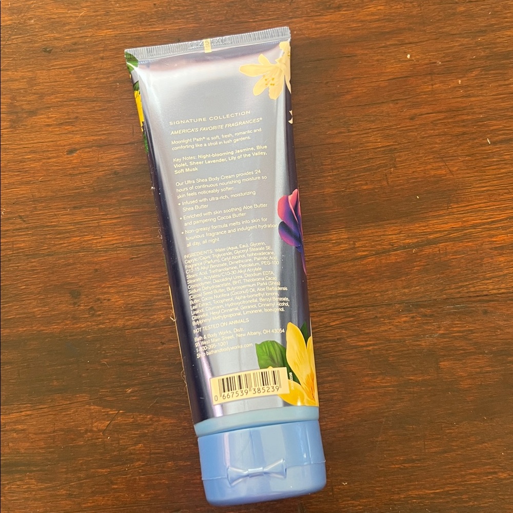 Bath & Body Works Moonlight Path Ultra Shea Body Cream - NEW - Picture 2 of 2